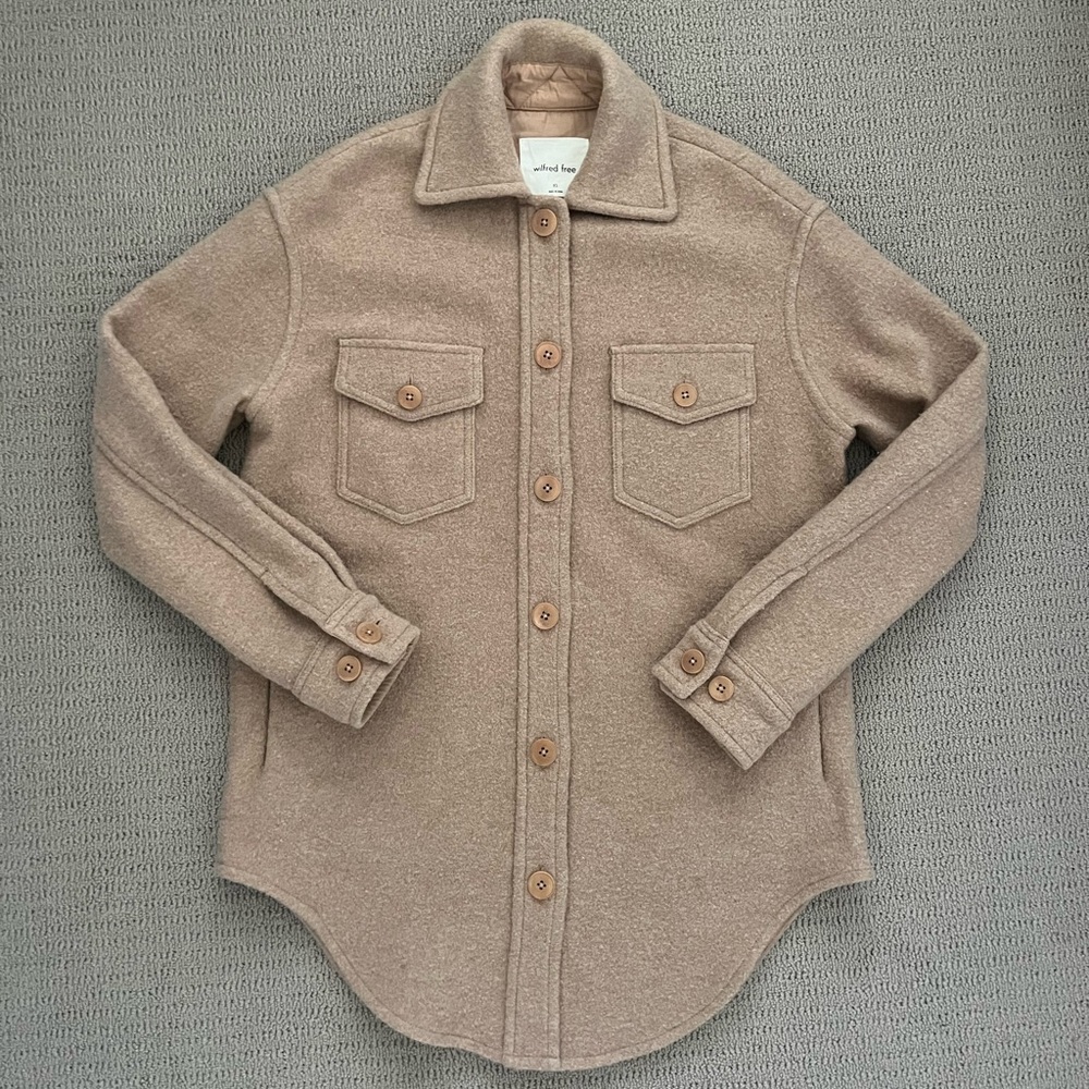 Wilfred Free Ganna Shirt Jacket
